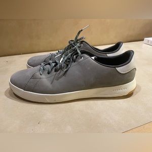 Cole Haan Grey Leather Sneakers